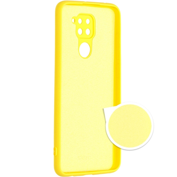 Клип-кейс Pero Для Xiaomi Redmi Note 9 желтый (PCLS-0020-YW)