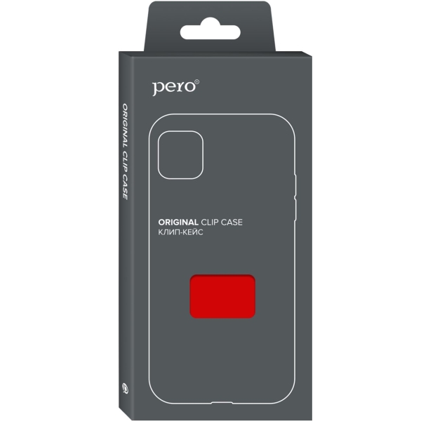 Клип-кейс Pero Для Xiaomi Mi 10T / 10T Pro красн(CC1C-0055-RD)