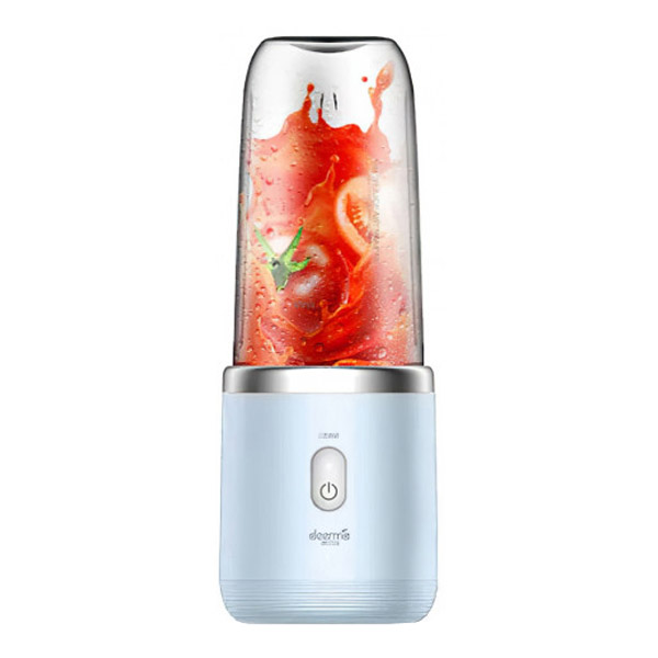 Портативный блендер Xiaomi Deerma Fruit Cup голубой DEM-NU06
