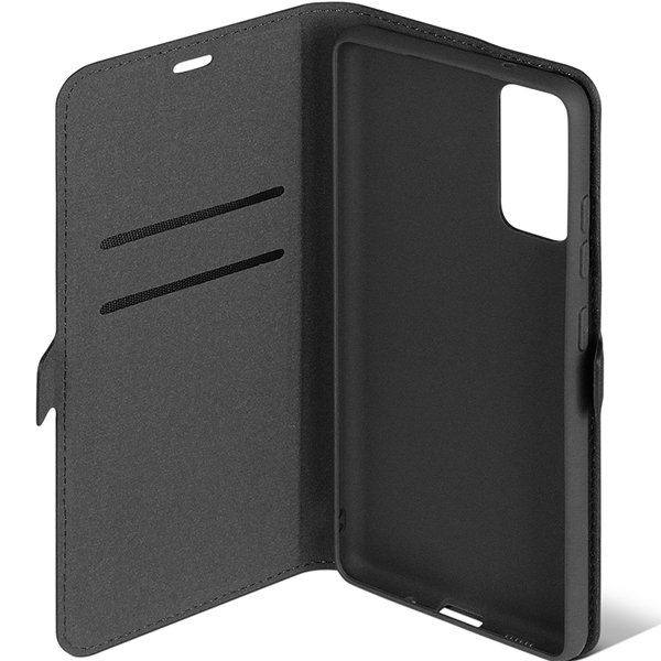 Чехол DF для Samsung Galaxy S20 FE, черный с флипом