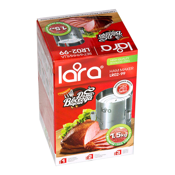 Форма для выпекания (металл) Lara Загрузка до 1,5кг (LR02-99)