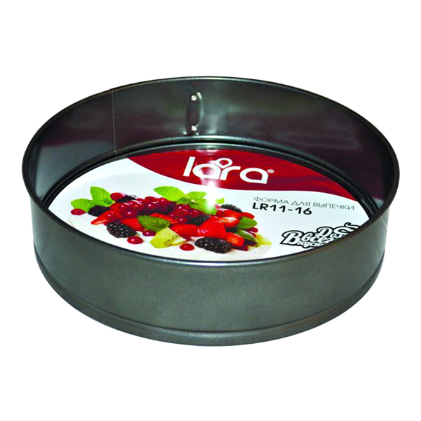 Форма для выпекания (металл) Lara Круглая 26x6.7 (LR11-16)