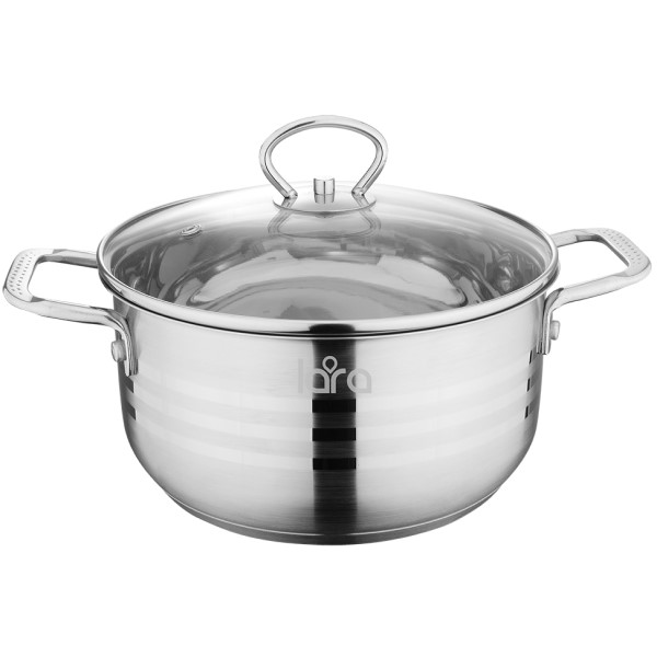 Кастрюля Lara STANDART 4,0л 22x11,5см (LR02-04)