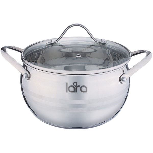 Кастрюля Lara APPLE 16x10см, 2,1л (LR02-31)