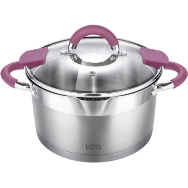 Кастрюля Lara VIVA 24x13см 5,3л (LR02-314)