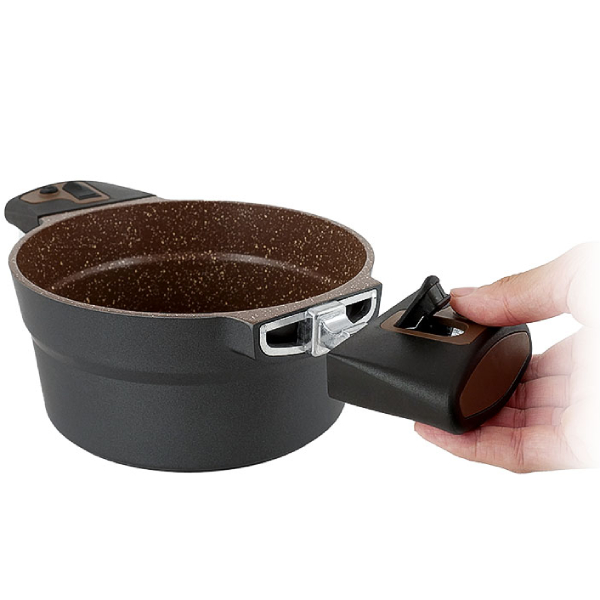 Кастрюля Lara LARA Monaco 2,5л 20х9,5см (LR02-300 CHOCO)