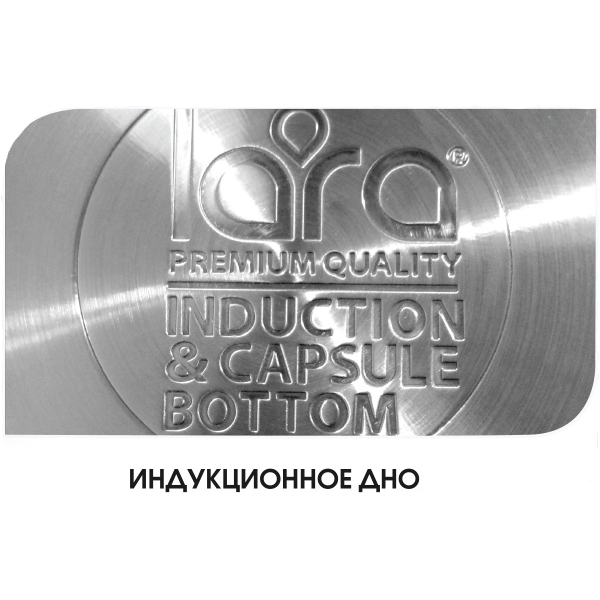 Набор кастрюль Lara Sonata, 6 пр. (LR02-100)