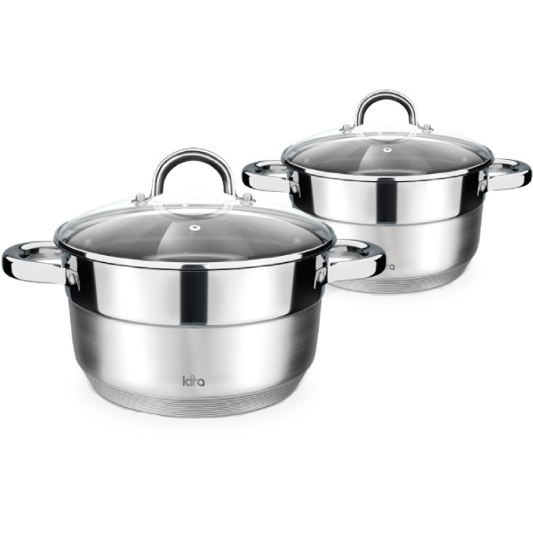 Набор кастрюль Lara AURORA 4 пр. (LR02-114)
