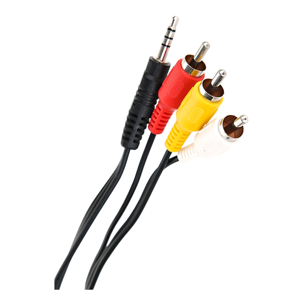 Кабель аналоговый аудио VCOM Jack3.5/3*RCA 1.5м (CV213-1.5M)