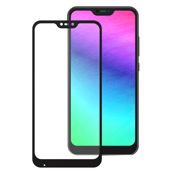 Защитное стекло для смартфона MOBIUS Redmi&nbsp;6&nbsp;Pro&nbsp;3D&nbsp;Full&nbsp;cover&nbsp;черный