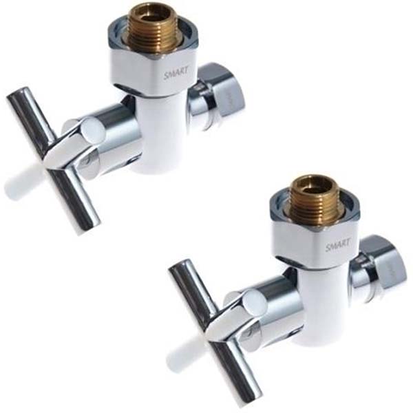 Вентиль Luxon LUX-8470SCH0405 крест.угл.г/ш 3/4''х1/2'' (пара)