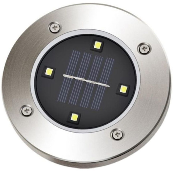 Светильник на солнечной батарее ARTSTYLE CL-S14Cx2, стальной