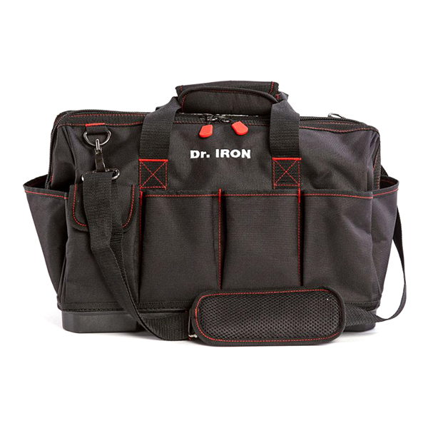 Сумка для инструментов Dr. Iron DR1025 420*235*270мм, с ремнем и пластиковым дном