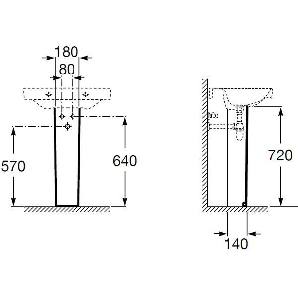 Пьедестал Roca Debba (33799000Y)