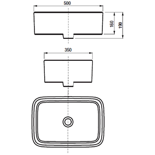 Раковина Roca Mila 50 (32700B000)