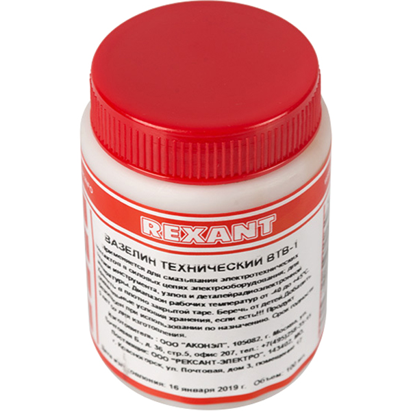 Вазелин технический Rexant ВТВ-1, 100мл (09-3972, 10шт.)