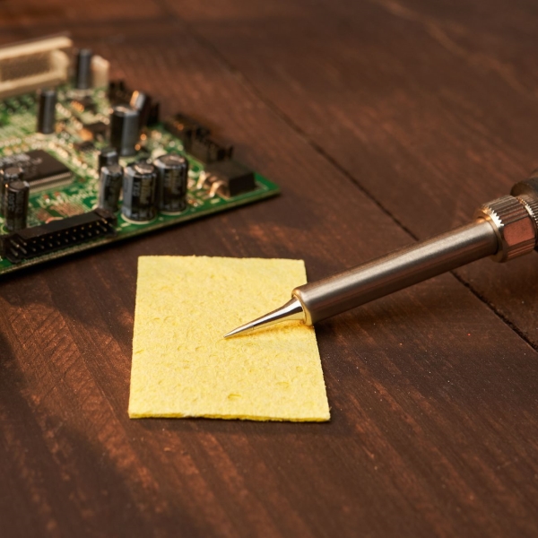 Губка Rexant д/очистки паяльного жала 56x36мм (12-0193, 10шт.)