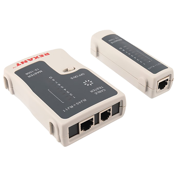 Тестер Rexant Кабеля RJ-45+RJ-11 468 (12-1006)