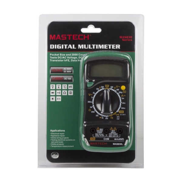 Мультиметр MASTECH Портативный (13-2007)