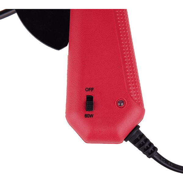 Пистолет клеевой Rexant 60 Вт, с кнопкой (12-0114)