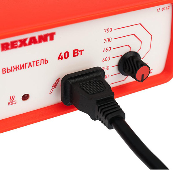 Прибор для выжигания Rexant С функцией термоконтроля,230 В/40 Вт (12-0142)