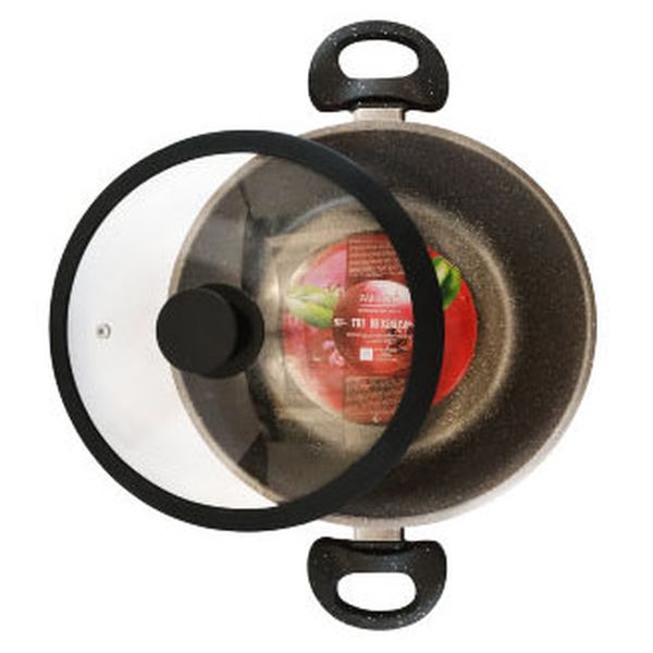 Кастрюля Panairo The Brusnika 5.7л, с крышкой (The-57-K-K-I)