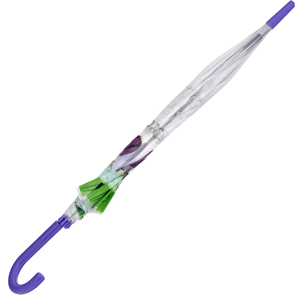 Зонт МультиДом Фиолетовый букет п/автомат (24.36)