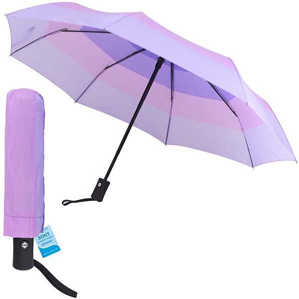 Зонт МультиДом Градиент Сирень автомат (24.50)