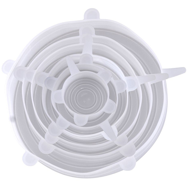 Крышка силиконовая мягкая МультиДом 6шт (80.389)