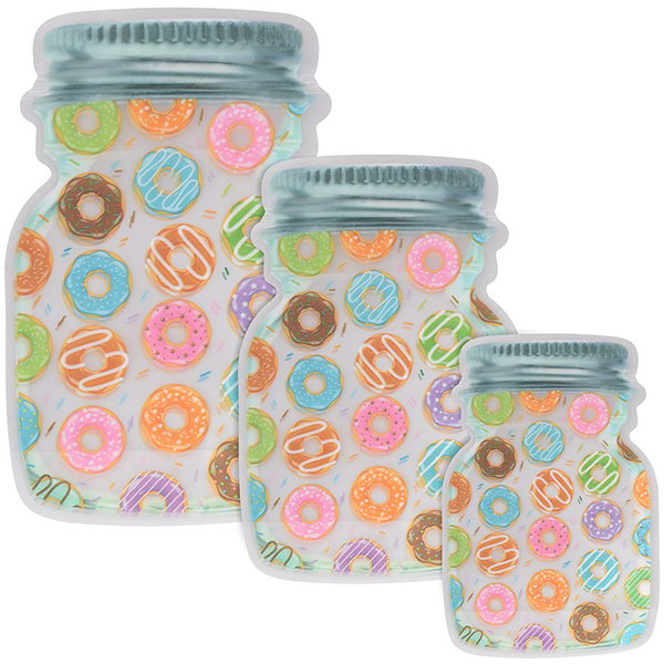 Набор герметических пакетов МультиДом Бублики (80.428) фото