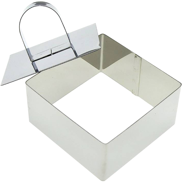 Форма для выпечки МультиДом Квадрат 10х10х4 см (8.5)