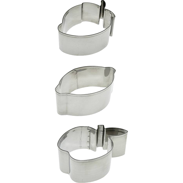 Форма для выпечки МультиДом Фрукты 3 шт. (8.18)