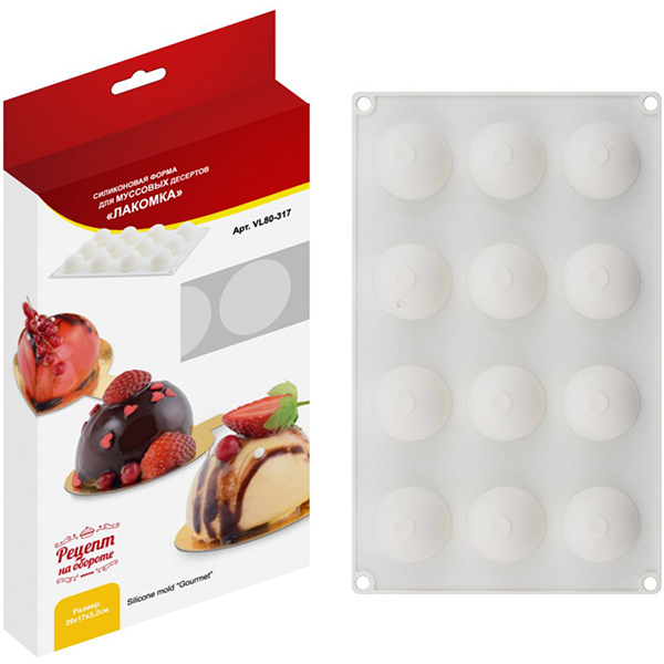 Форма МультиДом д/муссовых десертов Лакомка (80.317)