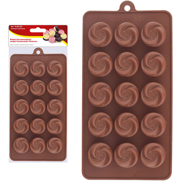 Форма МультиДом д/шок. Розочки (80.333)