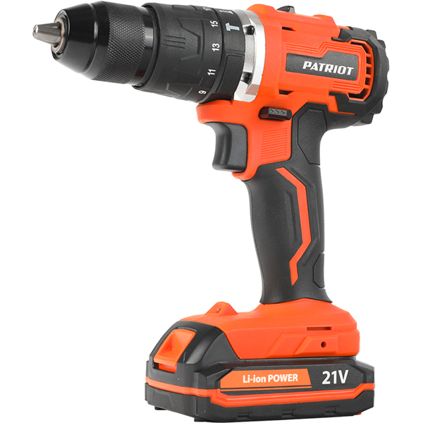 Шуруповерт аккумуляторный Patriot BR 210 UES-h (180301555)