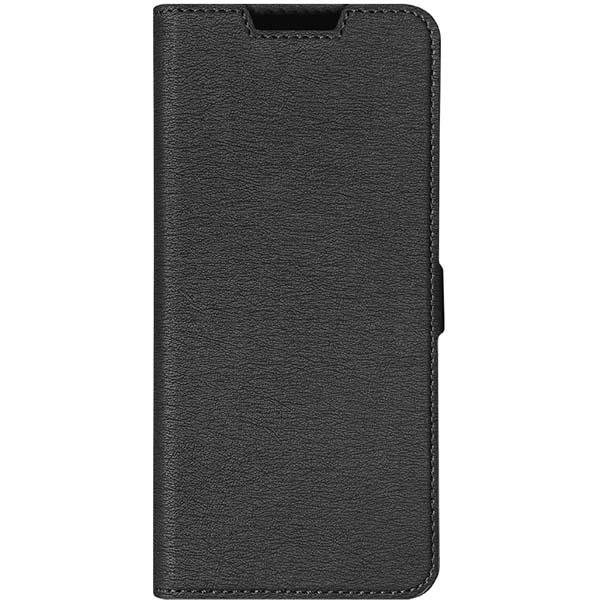 Чехол DF с флипом для Tecno Spark 6 Go, черный