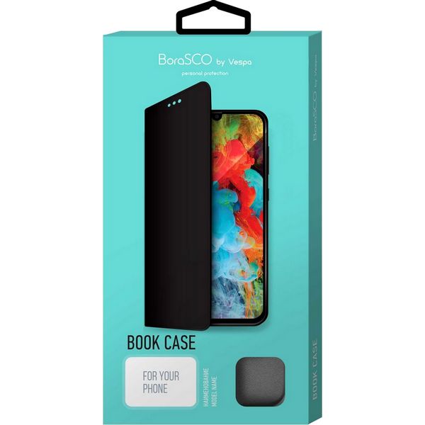 Чехол BoraSCO Book Case для Honor X10, синий (39285)