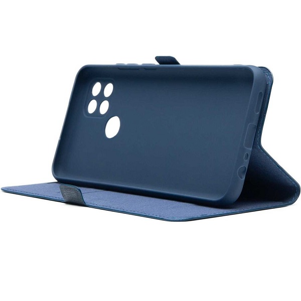 Чехол BoraSCO Book Case для OPPO A15/A15s, синий (39851)