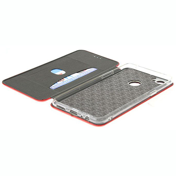 Чехол BoraSCO Book Case для OPPO A74, красный (40160)