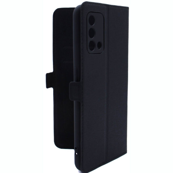 Чехол BoraSCO Book Case для OPPO A74, черный (40162)