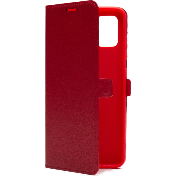 Чехол BoraSCO Book Case для Redmi Note 10/10s, красный (40076)