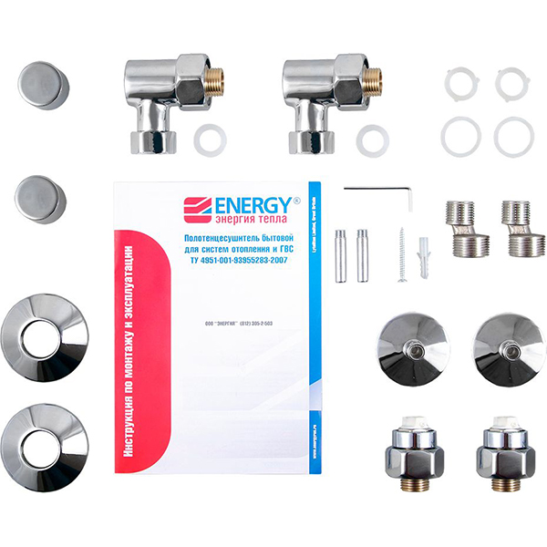 Полотенцесушитель водяной ENERGY Group Elite 1200х500