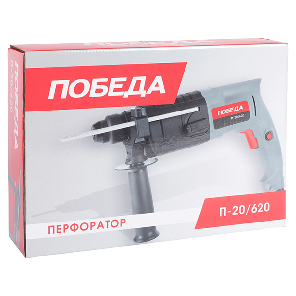 Перфоратор ПОБЕДА П-20/620, SDS+, 620Вт, 1,7Д (140300620)