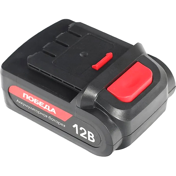 Шуруповерт аккумуляторный ПОБЕДА ДА-12/1Ли, 12В, 32 нм(180201648)