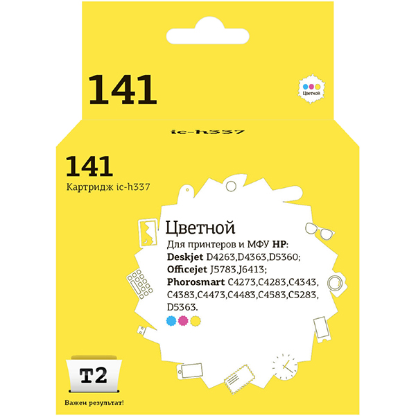 Картридж для струйного принтера T2 IC-H337/HP 140XL фото