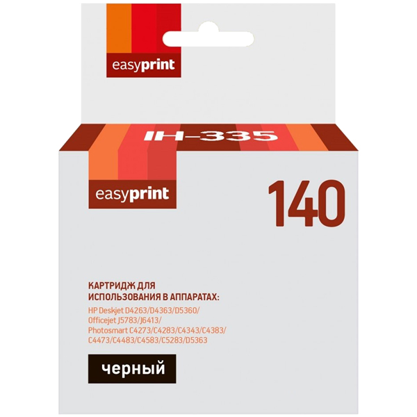 Картридж для струйного принтера EasyPrint IH-335/HP 140