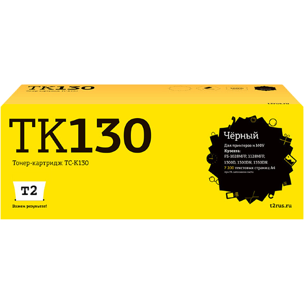 Картридж для лазерного принтера T2 TC-K130/TK-130