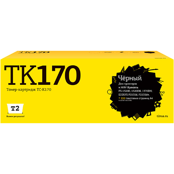 Картридж для лазерного принтера T2 TC-K170/TK-170