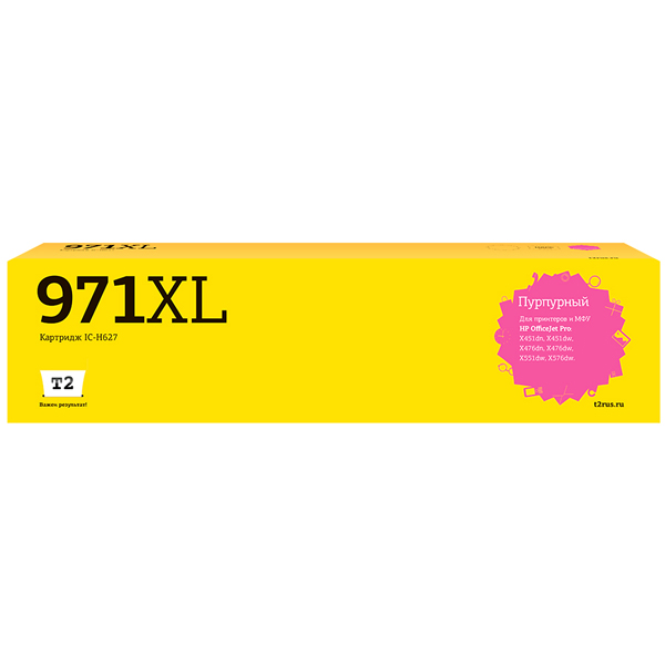 Картридж для струйного принтера T2 IC-H627/HP 971XL