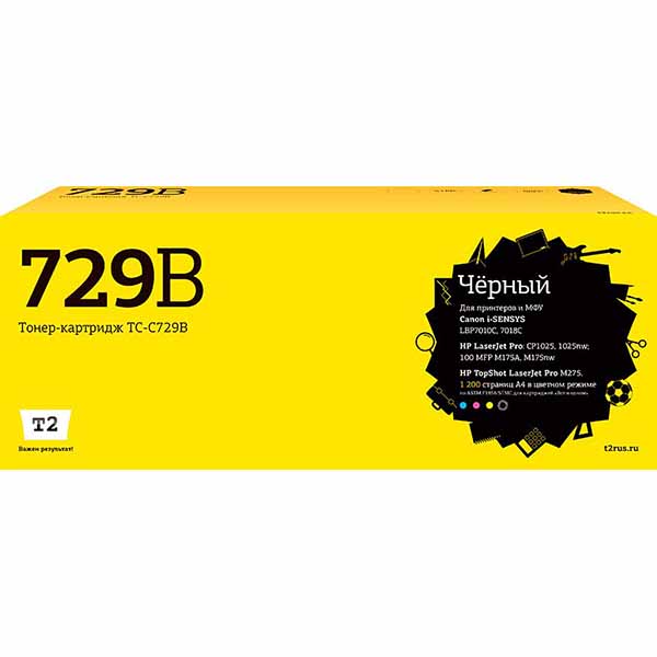 Картридж для лазерного принтера T2 TC-C729B/310A